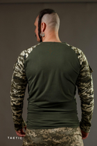 Військова футболка з довгим рукавом, тактичний рашгард, убакс піксель S - зображення 3