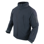 Тактический софтшелл с флисом утепленный Condor SUMMIT Soft Shell Jacket 602 Medium, Синій (Navy)