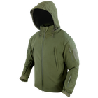 Тактичний софтшелл з утеплений флісом Condor SUMMIT Soft Shell Jacket 602 Medium, Олива (Olive) - зображення 1