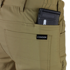Тактические стрейчевые штаны Condor Cipher Pants 101119 40/34, Stone - изображение 3