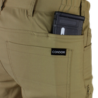 Тактические стрейчевые штаны Condor Cipher Pants 101119 40/34, Stone - изображение 3