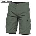 Тактичні шорти Pentagon BDU 2.0 SHORTS K05011 32, Camo Green (Сіро-Зелений) - зображення 1