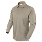 Тактическое поло с длинным рукавом Condor Performance Long Sleeve Tactical Polo 101120 X-Large, Sand (пустельний)