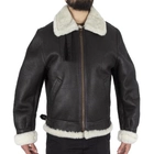 Куртка кожаная американская B3 Sturm Mil-Tec Brown XL (Коричневая) - изображение 1