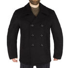 Морський бушлат US Navy pea coat (Америка) Sturm Mil-Tec Black XL (Чорний) - зображення 5