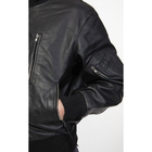 Куртка кожаная Бундесвер Sturm Mil-Tec Black 48 (Черный) - изображение 7