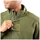 Куртка для штормовой погоды Sierra Softshell 5.11 Tactical Moss 2XL (Мох) - изображение 3