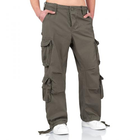 Штани SURPLUS AIRBORNE VINTAGE TROUSERS Surplus Raw Vintage Olive, M (Олива) - зображення 4