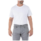 Футболка с коротким рукавом 5.11 Utili-T Crew - Three Pack (3 шт. в комплекте) 5.11 Tactical White L (Белый) Тактическая - изображение 1