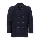 Морський бушлат US Navy pea coat (Америка) Sturm Mil-Tec Black 2XL (Чорний)