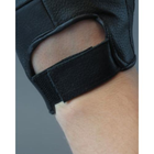 Кожаные рукавички без пальцев Sturm Mil-Tec Black M (Черный) Тактический - изображение 14