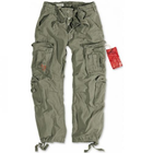 Штани SURPLUS AIRBORNE VINTAGE TROUSERS Surplus Raw Vintage Olive, L (Олива) - зображення 5