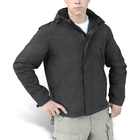Куртка Surplus Zipper Windbreaker Raw Vintage Black XL (Черный) Тактическая - изображение 4