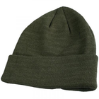 Шапка акрилова тонкої в'язки Beanie Cap Olive єдиний - изображение 10