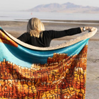Ковдра Klymit Bryce Canyon Artist Edition Blanket Klymit Multi 153 см х 122 см (Мульти) - зображення 4