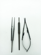 Інструменти для мікрохірургії 16см голкотримач пінцет ручка скальпеля - зображення 1
