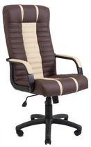 Офисное Кресло Руководителя Richman Atlant Fly 2231-2207 Подлокотник Рич Пластик М2 AnyFix Бежево-коричневый