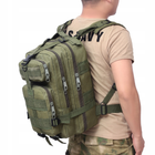 Рюкзак тактический военный A10 35л 800D мультикам - изображение 5
