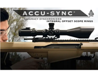 Кріплення для прицілу AIR32250 Leapers UTG ACCU-SYNC 30мм зі зміщенням 50мм високий профіль - зображення 3