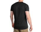 Тактическая мужская футболка Mil-Tec Stone - Black Размер 3XL - изображение 3