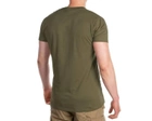 Тактическая мужская футболка Mil-Tec Stone - Серо-оливковая Размер S - изображение 2