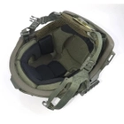 Каска шолом AHOLDTECH TEAM WENDY захист FAST NIJ IIIA (NATO) балістичний кевларовий шолом Хакі - зображення 6