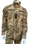 Тактичний кітель статутний літній куртка військова КЛП ВСУ 54/4 Піксель - зображення 6