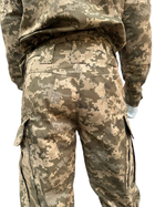 Тактичні штани статутні літні КЛП ЗСУ 50/5 Піксель - зображення 8