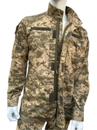 Тактичний кітель статутний літній куртка військова КЛП ВСУ 52/5 Піксель - зображення 7