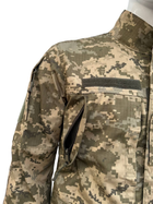 Тактичний кітель статутний літній куртка військова КЛП ВСУ 52/4 Піксель - зображення 10