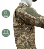 Тактичний кітель статутний літній куртка військова КЛП ВСУ 50/4 Піксель - зображення 4