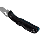 Нож Spyderco Endela Thin Blue Line Serrator (C243FPSBKBL) - изображение 5