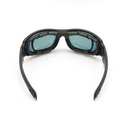 Защитные военные тактические очки с диоптриями Daisy C6 Black + 4 комплекта линз - изображение 5