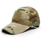 Тактический летний военный коcтюм форма Gunfighter футболка поло, штаны+наколенники, кепка р.2XL - изображение 4