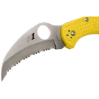 Нож Spyderco Tasman Salt 2 Serrator Yellow (C106SYL2) - изображение 3