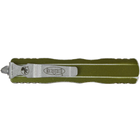 Нож Microtech Dirac Double Edge Stonewash Distressed OD Green (225-10DOD) - изображение 4