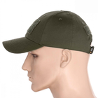 Бейсболка тактична Flex M-Tac, військова бейсболка хакі, армійська польова кепка, польова кепка - зображення 2