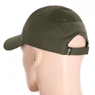 Бейсболка тактична Flex M-Tac, військова бейсболка хакі, армійська польова кепка, польова кепка - зображення 3