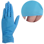 Перчатки нитриловые без талька Mediok Blue S 100 шт (4680031914833) (0130222) - изображение 1