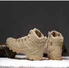 Армійські чоловічі шкіряні черевики Койот 42 розмір ідеальне поєднання комфорту та функціональності для тривалого використання й активного способу життя - зображення 8