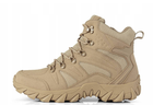 Армейские мужские кожаные ботинки Койот 44 размер идеальное сочетание комфорта и функциональности для длительного использования и активного образа жизни - изображение 4