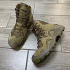 Армійські чоловічі черевики берци Vaneda нубук кордура Оливковий 40 розмір (Kali) ідеальне взуття для будь-яких умов для екстремальних умов надійний захист - зображення 5