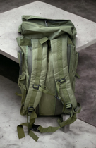 Рюкзак тактический Assault Combat 70 литров олива 8219 - изображение 4