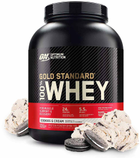 Białko Optimum Nutrition Whey Gold Standard 2270 g Jar Cookie Cream (5060245604215) - obraz 1