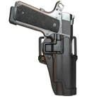 Полимерная кобура Blackhawk SERPA CQC w/Matte Finish 410503 (Colt) Чорний, Права - изображение 1