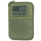 Подсумок для утилит молле Condor Pocket Pouch with US Flag Patch MA16 Олива (Olive) - изображение 1