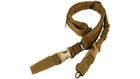 Ремінь для зброї Condor SWIFTLINK PADDED BUNGEE SLING 211181 Coyote Brown