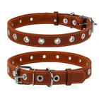 Ошейник для животных Collar безразмерный 25 мм 60 см (коричневый) (02446)
