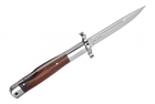 Нож Складной Стилет с Гардой Финка Сталь 440C Итальянский дизайн GW3088 - изображение 4
