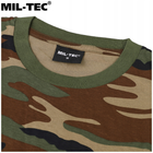 Бавовняна футболка Mil-Tec® Woodland S - зображення 5